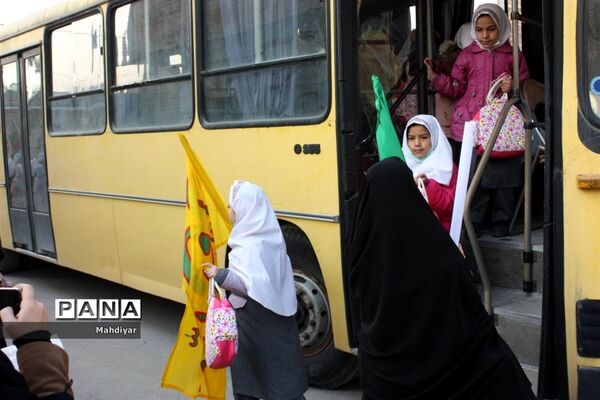 جشن تکلیف دختران  مدارس ابتدایی بخش جوادآباد