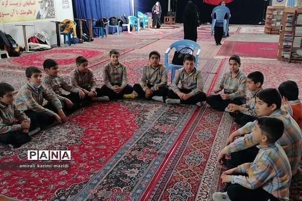 برگزاری اجلاسیه نماز ‌دبستان‌ پسرانه غنچه‌های ولایت ناحیه 3  شیراز