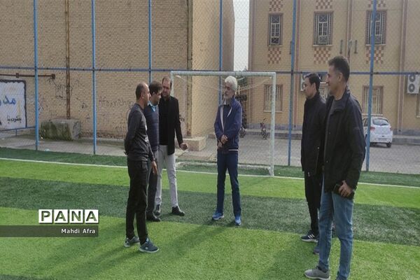 بازدید مشاور معاون وزیر آموزش و پرورش از  پروژه‌های  شهید‌سلیمانی در شهرستان بهبهان