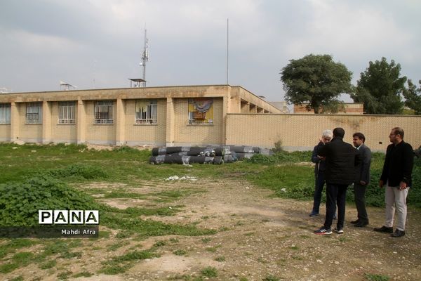 بازدید مشاور معاون وزیر آموزش و پرورش از  پروژه‌های  شهید‌سلیمانی در شهرستان بهبهان