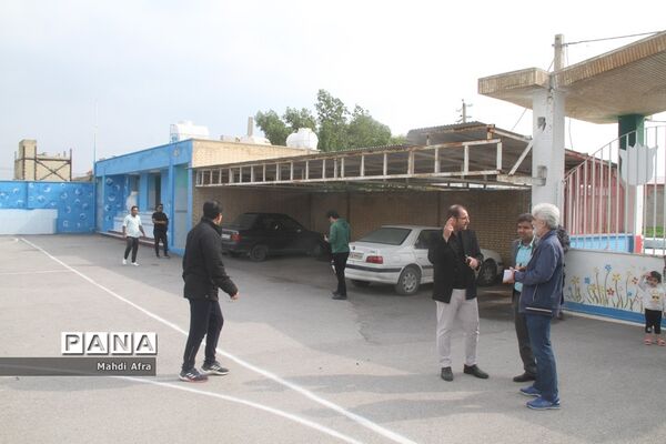 بازدید مشاور معاون وزیر آموزش و پرورش از  پروژه‌های  شهید‌سلیمانی در شهرستان بهبهان
