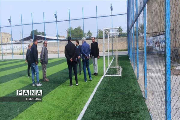 بازدید مشاور معاون وزیر آموزش و پرورش از  پروژه‌های  شهید‌سلیمانی در شهرستان بهبهان