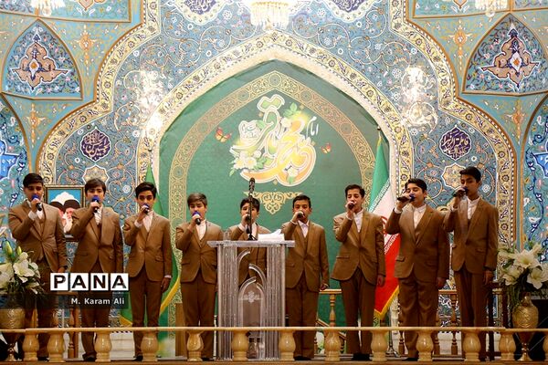مراسم گرامیداشت شهدای «سرود پرواز» در حرم حضرت معصومه(س)