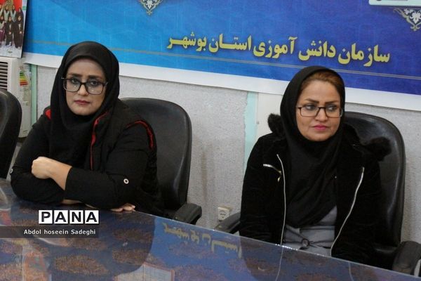 بازدید مدیر امور مالی سازمان دانش‌آموزی کشور از بوشهر