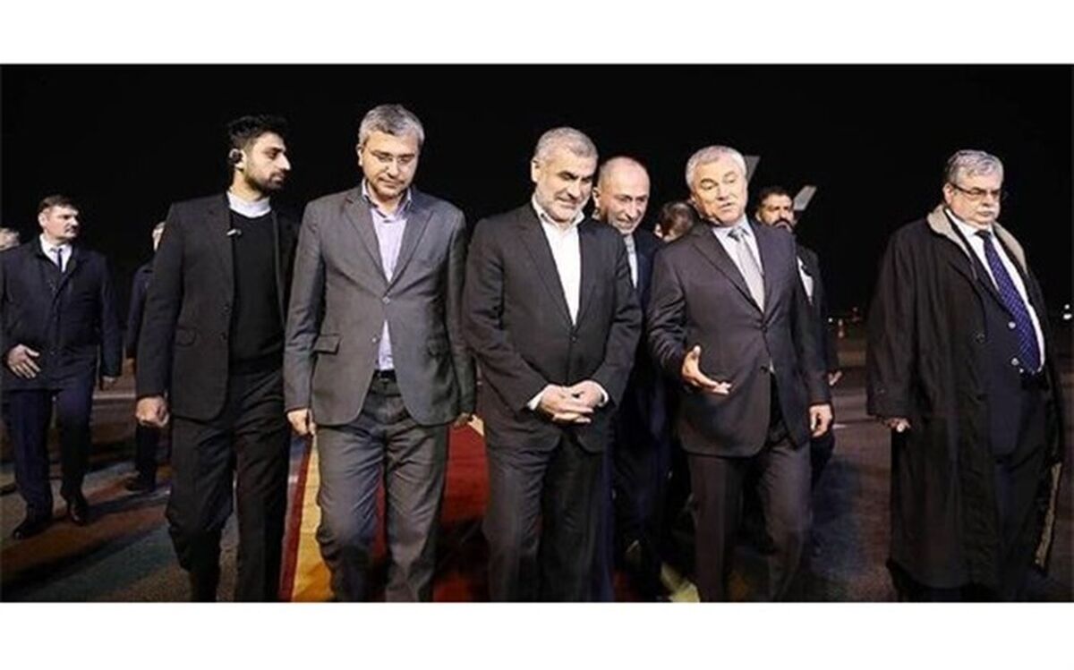 رییس دومای روسیه در تهران