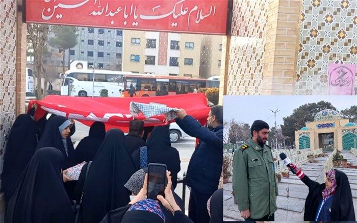 مراسم بدرقه دانش‌آموزان اعزامی به اردوی راهیان نور آغاز شد/فیلم