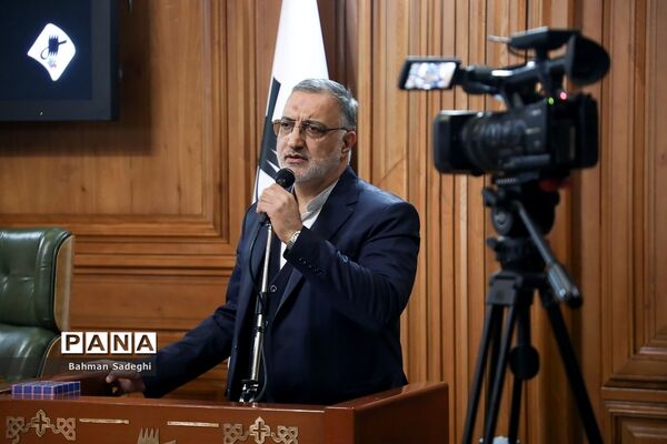 جلسه تقدیم لایحه بودجه شهرداری به شورای شهر تهران