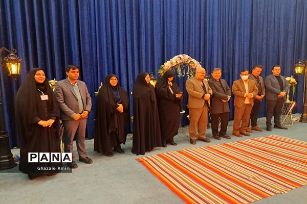 مراسم تجلیل از دانش‌آموزان برتر فرهنگی و هنری در ناحیه ۴ شیراز