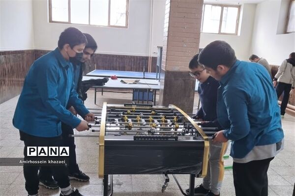 تجهیز و راه‌اندازی سالن ورزشی مدرسه خوارزمی ملارد