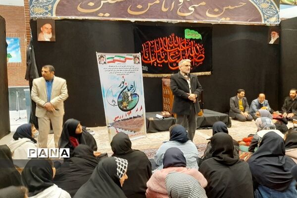 اعزام کاروان اردوی راهیان نور مدارس دخترانه متوسط دوم شهرستان قدس