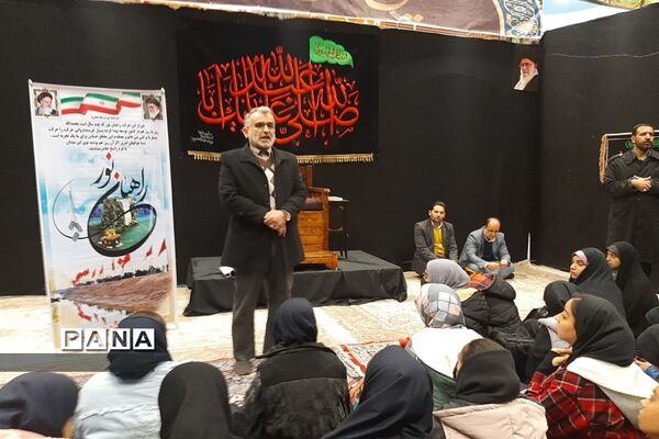 اعزام کاروان اردوی راهیان نور مدارس دخترانه متوسط دوم شهرستان قدس