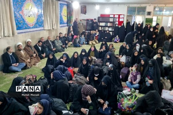 اعزام ۲۴۰ دانش‌آموز دختر دماوند به مناطق عملیاتی جنوب کشور