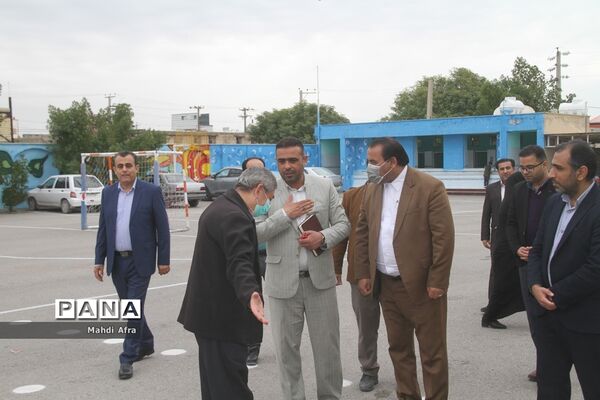 بازدید منطقه ای از اجرای طرح جهش در مدارس ابتدایی شهرستان بهبهان
