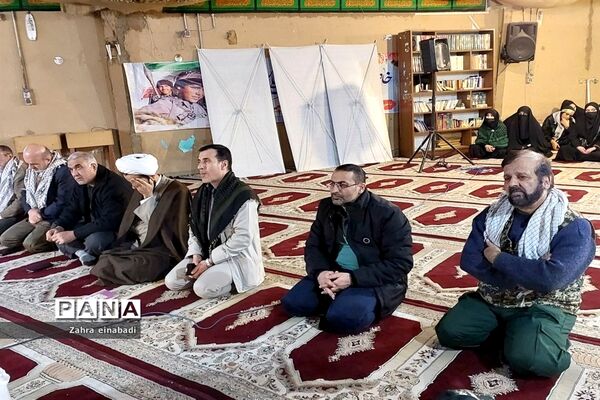 تجدید بیعت دانش‌‌‌آموزان ملارد با شهدا در فتح‌المبین