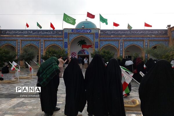 تجدید بیعت دانش‌‌‌آموزان ملارد با شهدا در فتح‌المبین