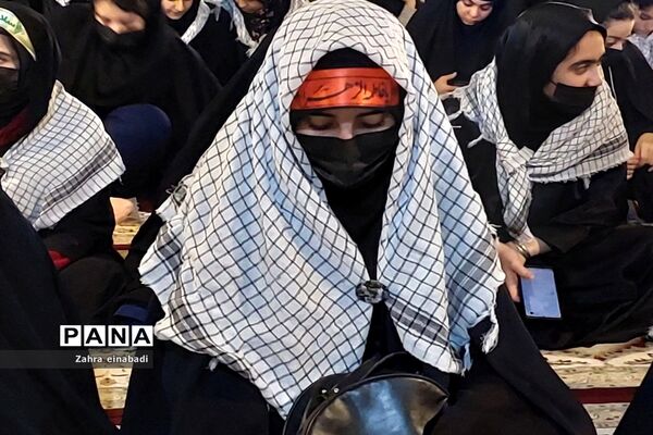 تجدید بیعت دانش‌‌‌آموزان ملارد با شهدا در فتح‌المبین