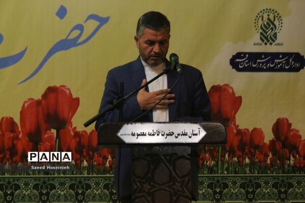 تجدید عهد خادمان فرهنگی قم با آستان مقدس بانوی کرامت
