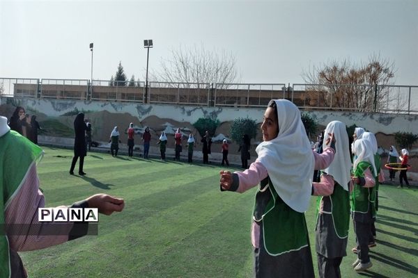 اجرای طرح شهید خرازی در دبستان امام محمد باقر(ع) بخش جوادآباد