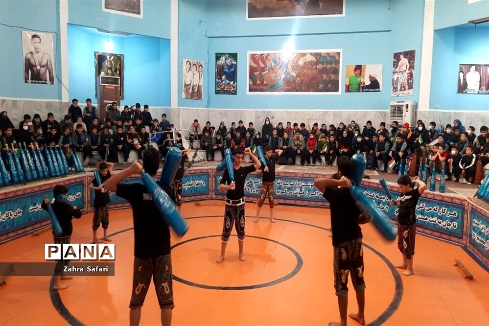 آیین افتتاحیه طرح شهید طوقانی در زورخانه شهدای چهاردانگه
