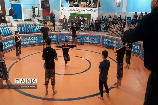 آیین افتتاحیه طرح شهید طوقانی در زورخانه شهدای چهاردانگه