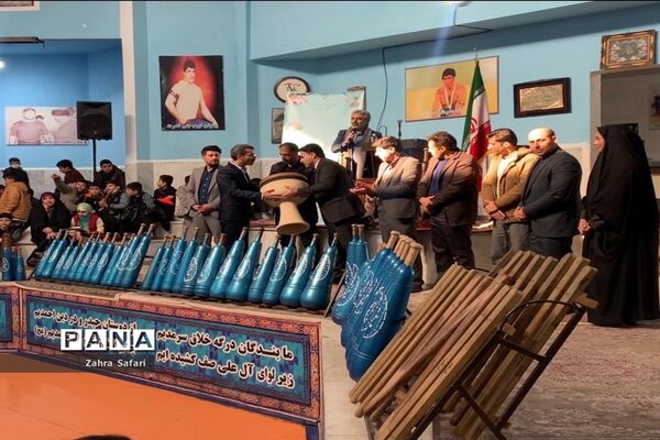 آیین افتتاحیه طرح شهید طوقانی در زورخانه شهدای چهاردانگه