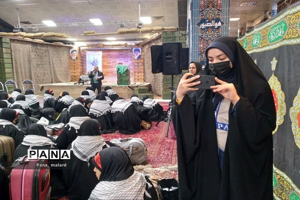 آیین افتتاحیه و بدرقه اردوی راهیان نور در ملارد