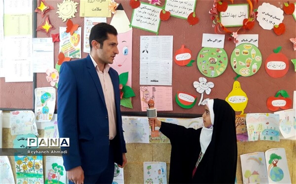 برگزاری جشن بادکنک ها در دبستان بوستان