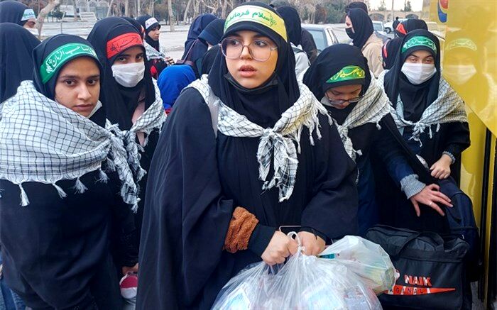 216 دانش‌آموز دختر شهرستان ملارد، به اردوهای راهیان نور اعزام شدند