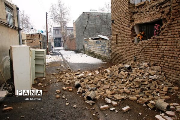 خوی پس از زلزله 5.9 ریشتری