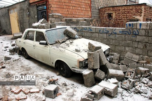 خوی پس از زلزله 5.9 ریشتری