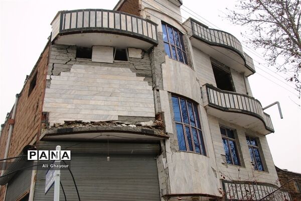 خوی پس از زلزله 5.9 ریشتری