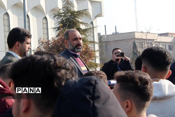 حضور دانش‌آموزان پسر بهارستانی در اردوی راهیان پیشرفت