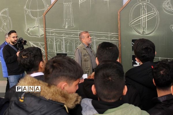 حضور دانش‌آموزان پسر بهارستانی در اردوی راهیان پیشرفت