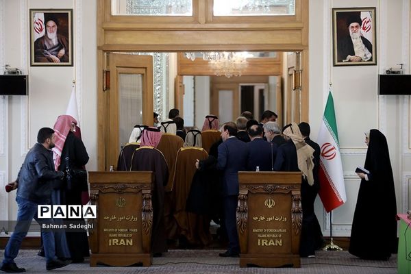 دیدار وزرای خارجه ایران و قطر