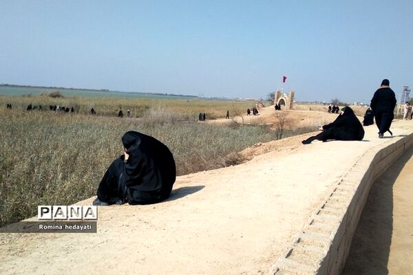 دانش‌آموزان رودهن در اردوی راهیان نور دشت ذوالفقاریه