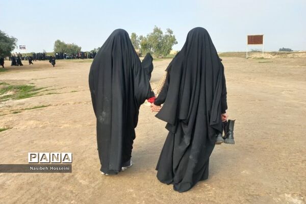 دانش‌آموزان دماوند در اردوی راهیان نور، جا پای شهدا گذاشتند