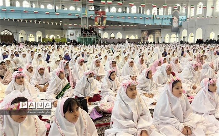 برگزاری مراسم جشن تکلیف در مصلی آمل/فیلم