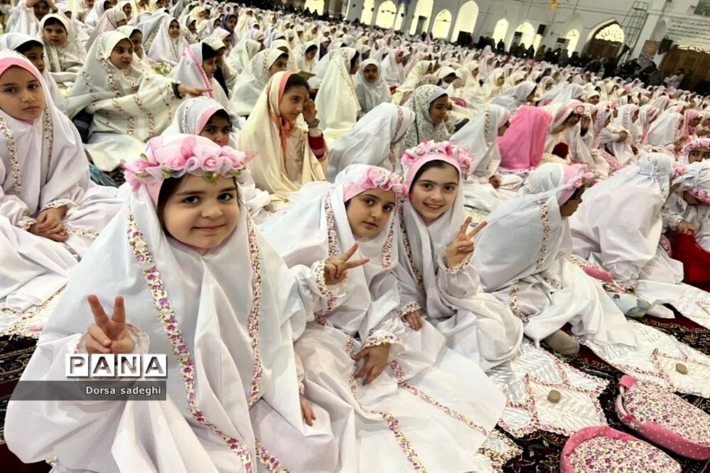 برگزاری جشن تکلیف دختران در آمل