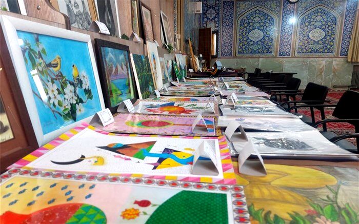 برگزاری جشنواره فرهنگی هنری امید فردا درون مدرسه ای در دبیرستان هیات امنایی خدیجه کبری / فیلم