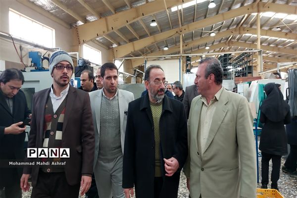 بازدید مدیرعامل شرکت شهرک‌های صنعتی اصفهان از شهرک صنعتی نایین