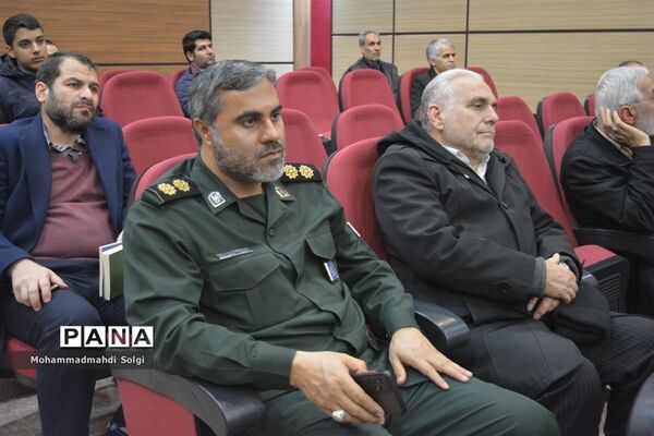برگزاری مراسم اولین سالگرد تدفین شهید گمنام عملیات بدر در اردوگاه شهید منتظری