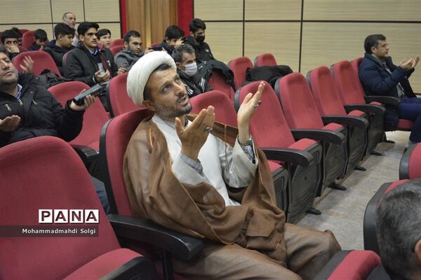برگزاری مراسم اولین سالگرد تدفین شهید گمنام عملیات بدر در اردوگاه شهید منتظری
