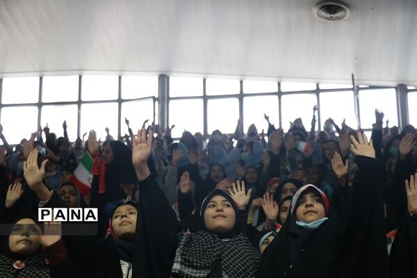 مراسم گلبانگ انقلاب در سالن شهید بهشتی مشهد