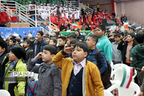 مراسم گلبانگ انقلاب در سالن شهید بهشتی مشهد