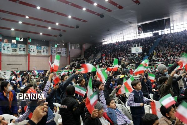 مراسم گلبانگ انقلاب در سالن شهید بهشتی مشهد