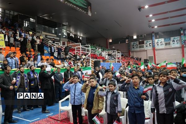 مراسم گلبانگ انقلاب در سالن شهید بهشتی مشهد