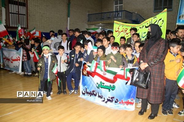 گلباران تمثال امام خمینی (ره) و شهدای انقلاب اسلامی شهرستان بهبهان