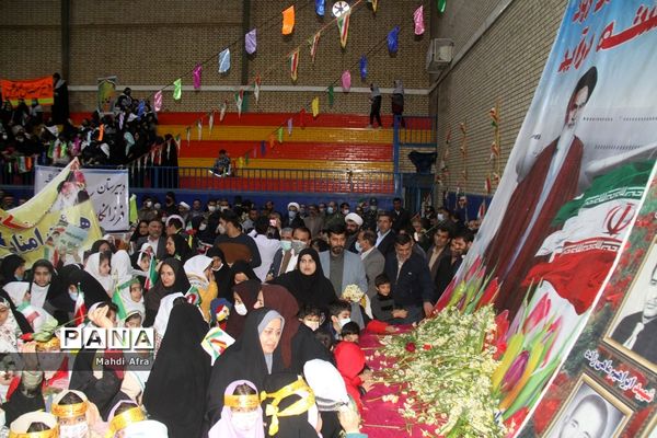 گلباران تمثال امام خمینی (ره) و شهدای انقلاب اسلامی شهرستان بهبهان