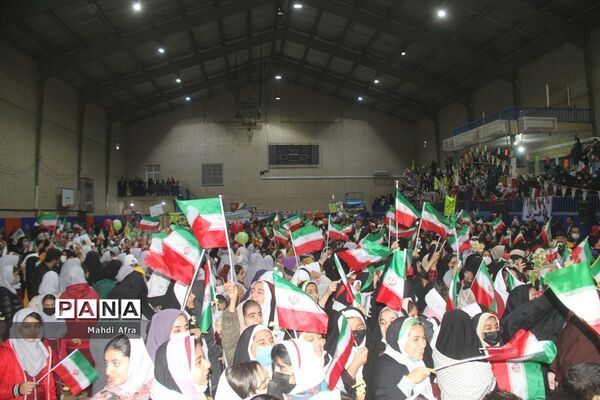 گلباران تمثال امام خمینی (ره) و شهدای انقلاب اسلامی شهرستان بهبهان