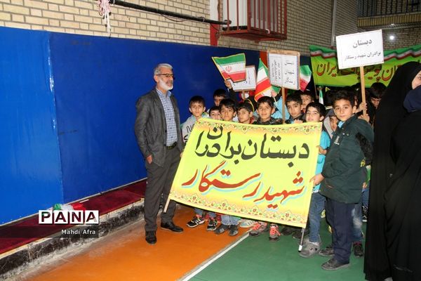 گلباران تمثال امام خمینی (ره) و شهدای انقلاب اسلامی شهرستان بهبهان